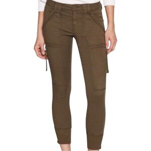 Joie Cargo Olive Ankle Cropped Pants